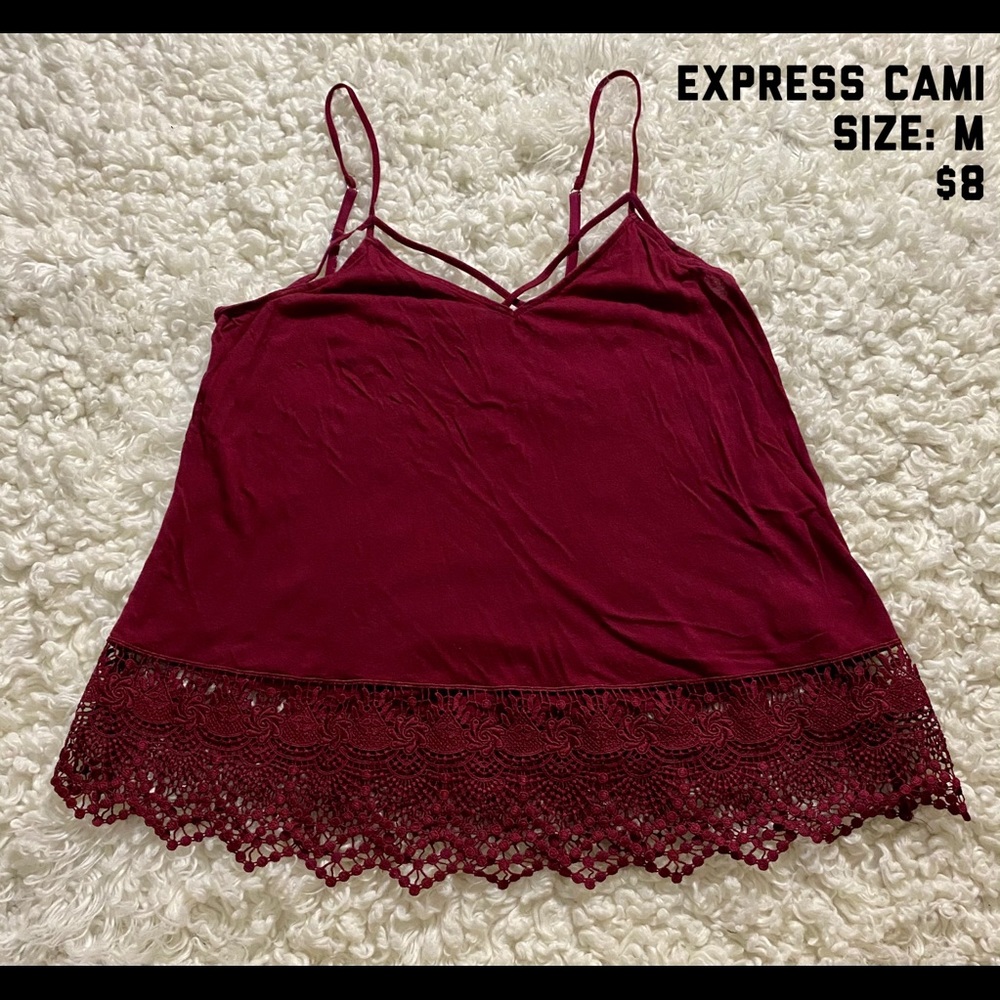 Express lace cami